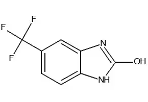 5-TRIFLUOROMETHYL-1,3-DIHYDROBENZOIMIDAZOL-2-ONE structure, CAS 133687-93-1
