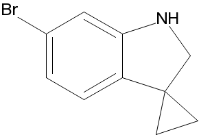 6'-NITROSPIRO[CYCLOPROPANE-1,3'-INDOLINE] structure, CAS 618446-19-8