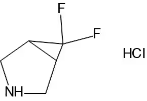 6,6-DIFLUORO-3-AZABICYCLO[3.1.0]HEXANE structure, CAS 1215166-78-1