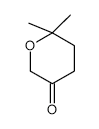 6,6-DIMETHYLDIHYDRO-2H-PYRAN-3(4H)-ONE structure, CAS 24203-56-3