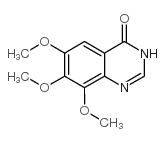 6,7,8-TRIMETHOXYQUINAZOLIN-4(3H)-ONE structure, CAS 16064-19-0