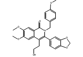 6,7-DIMETHOXY-1,2-DIHYDROISOQUINOLIN-3(4H)-ONE structure, CAS 21763-07-5