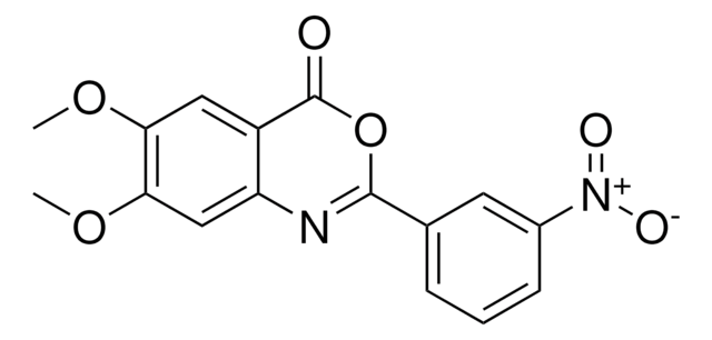 6,7-DIMETHOXY-2-(TRIFLUOROMETHYL)-4H-BENZO[D][1,3]OXAZIN-4-ONE structure, CAS 95274-63-8