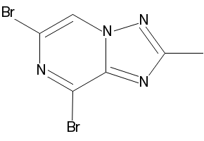 6,8-DIBROMO-2-METHYL-[1,2,4]TRIAZOLO[1,5-A]PYRAZINE structure, CAS 1198475-31-8