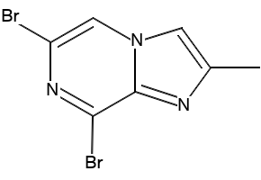 6,8-DIBROMO-2-METHYLIMIDAZO[1,2-A]PYRAZINE structure, CAS 1208082-91-0