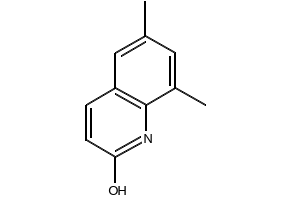 6,8-DIMETHYLQUINOLIN-2(1H)-ONE structure, CAS 54904-39-1