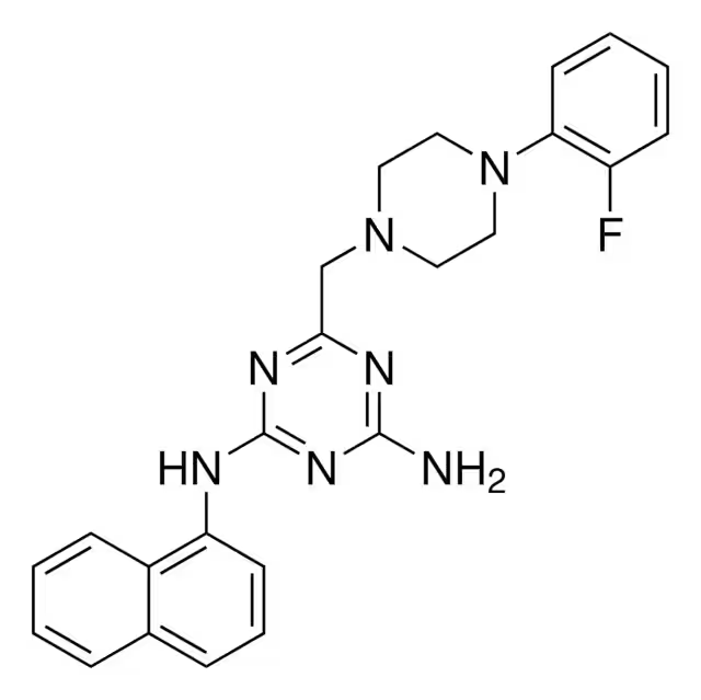 6-((1,1,1,3,3,3-HEXAFLUOROPROPAN-2-YL)OXY)-N2-METHYL-1,3,5-TRIAZINE-2,4-DIAMINE structure, CAS 301211-06-3