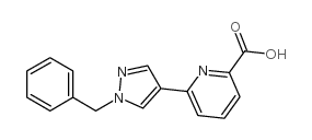 6-(3,5-BIS(TRIFLUOROMETHYL)PHENYL)PICOLINIC ACID structure, CAS 887982-70-9
