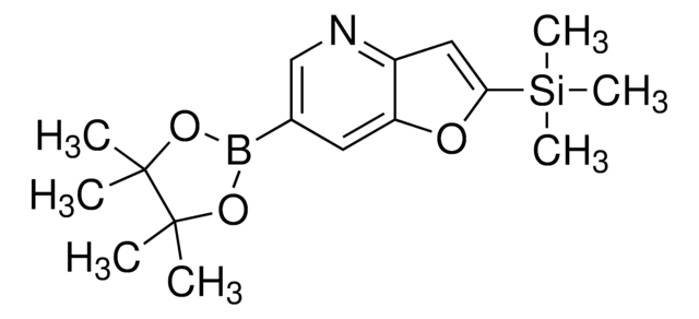 6-(4,4,5,5-TETRAMETHYL-1,3,2-DIOXABOROLAN-2-YL)-2-(TRIMETHYLSILYL)FURO[3,2-B]PYRIDINE structure, CAS 1188926-86-4
