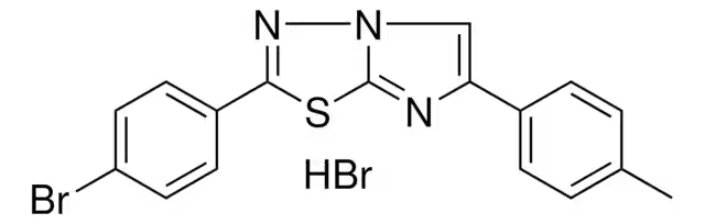 6-(4-CHLOROPHENYL)IMIDAZO[2,1-B][1,3,4]THIADIAZOL-2-AMINE HYDROBROMIDE structure, CAS 16163-53-4
