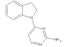 6-(4-CYCLOPENTYLPIPERAZIN-1-YL)PYRIMIDIN-4-AMINE structure, CAS 959696-45-8