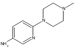 6-(4-METHYLPIPERAZIN-1-YL)PYRIDIN-3-AMINE structure, CAS 55403-35-5