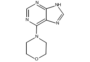 6-(4-MORPHOLINYL)-1H-PURINE structure, CAS 2846-96-0