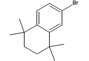 6-(CHLOROMETHYL)-1,1,4,4-TETRAMETHYL-1,2,3,4-TETRAHYDRONAPHTHALENE structure, CAS 163117-71-3