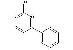 6-(CHLOROMETHYL)-2-(PYRAZIN-2-YL)PYRIMIDIN-4-OL structure, CAS 955887-08-8