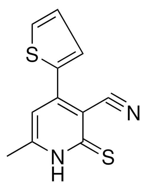 6-(FURAN-2-YL)-2-OXO-4-(THIOPHEN-2-YL)-1,2-DIHYDROPYRIDINE-3-CARBONITRILE structure, CAS 111121-81-4