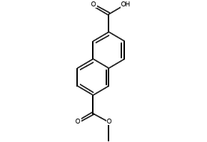 6-(METHOXYCARBONYL)-2-NAPHTHOIC ACID structure, CAS 7568-08-3