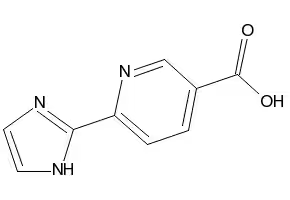 6-(PYRROLIDIN-2-YL)NICOTINIC ACID structure, CAS 1270356-08-5