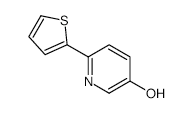 6-(THIOPHEN-2-YL)PYRIDIN-3-OL structure, CAS 1159815-70-9