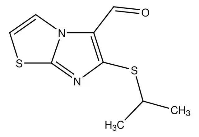 6-(TRIFLUOROMETHYL)IMIDAZO[2,1-B]THIAZOLE-5-CARBALDEHYDE structure, CAS 564443-27-2