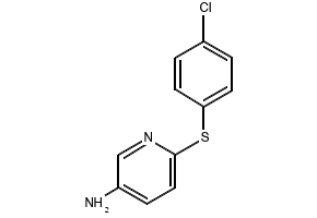 6-[(4-CHLOROPHENYL)SULFANYL]-3-PYRIDINYLAMINE structure, CAS 25935-62-0