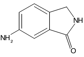 6-AMINO-2,3-DIHYDRO-1H-ISOINDOL-1-ONE structure, CAS 675109-45-2