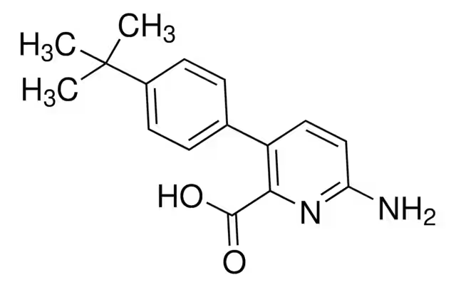 6-AMINO-3-(4-(TERT-BUTYL)PHENYL)PICOLINIC ACID structure, CAS 1261913-25-0