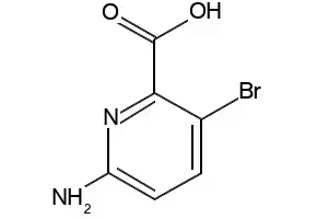 6-AMINO-3-BROMOPICOLINIC ACID structure, CAS 1033201-61-4
