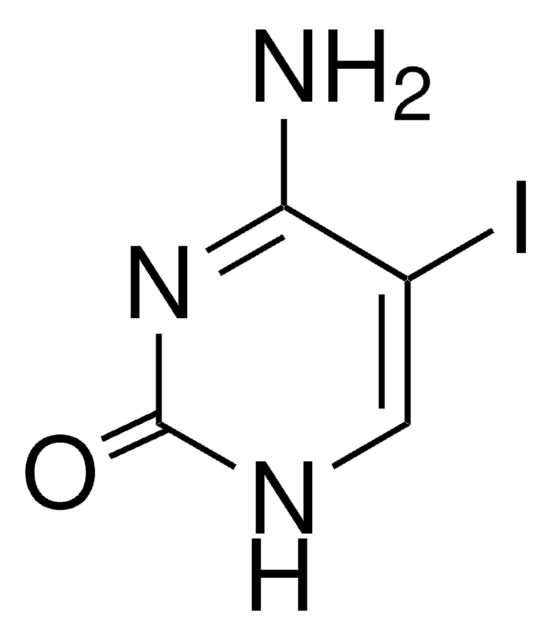 6-AMINO-5-IODOPYRIMIDIN-2(1H)-ONE structure, CAS 1122-44-7