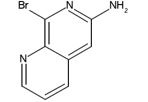 6-AMINO-8-MORPHOLINO-1,7-NAPHTHYRIDINE structure, CAS 106309-54-0