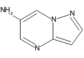 6-AMINOPYRAZOLO[1,5-A]PYRIMIDINE structure, CAS 1018125-39-7