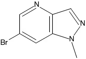 6-BROMO-1-METHYL-1H-PYRAZOLO[4,3-B]PYRIDINE structure, CAS 1150617-56-3