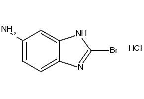 6-BROMO-1H-BENZO[D]IMIDAZOLE HYDROCHLORIDE structure, CAS 1215206-73-7