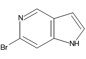 6-BROMO-1H-PYRROLO[3,2-C]PYRIDINE structure, CAS 1000342-71-1