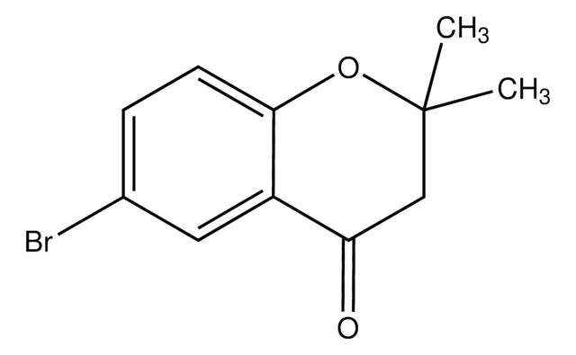 6-BROMO-2,2-DIMETHYLCHROMAN-4-ONE structure, CAS 99853-21-1