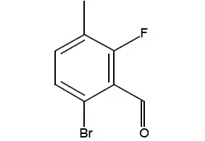 6-BROMO-2-FLUORO-3-METHYLBENZALDEHYDE structure, CAS 1114809-22-1