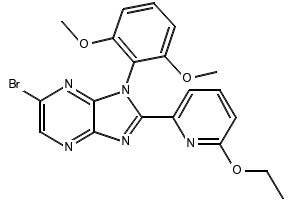 6-BROMO-2-METHYLTHIAZOLO[4,5-B]PYRAZINE structure, CAS 87444-41-5
