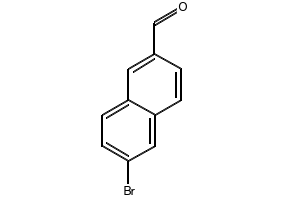 6-BROMO-2-NAPHTHALDEHYDE structure, CAS 170737-46-9