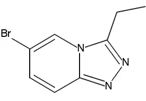 6-BROMO-3-ETHYL-[1,2,4]TRIAZOLO[4,3-A]PYRIDINE structure, CAS 1253789-47-7
