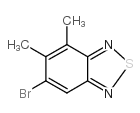 6-BROMO-4,5-DIMETHYLBENZO[C][1,2,5]THIADIAZOLE structure, CAS 175204-24-7