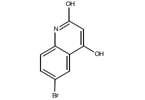6-BROMO-4-HYDROXYQUINOLIN-2(1H)-ONE structure, CAS 54675-23-9