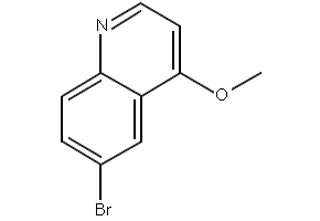 6-BROMO-4-METHOXYQUINOLINE structure, CAS 874792-20-8