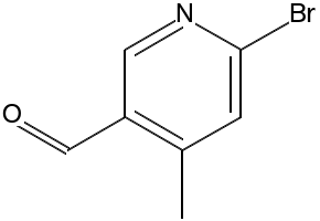 6-BROMO-4-METHYLNICOTINALDEHYDE structure, CAS 926294-07-7