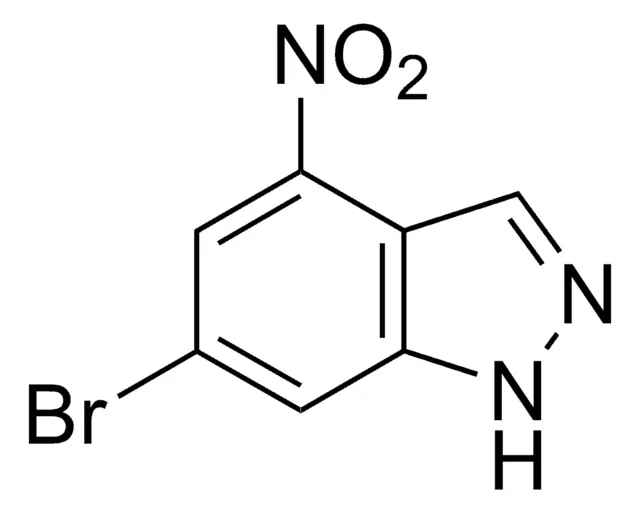 6-BROMO-4-NITRO-1H-INDAZOLE structure, CAS 885518-46-7