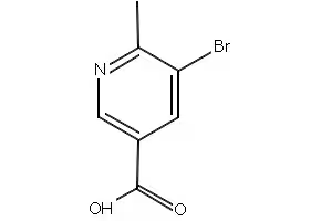 6-BROMO-5-METHYLNICOTINIC ACID structure, CAS 901300-51-4