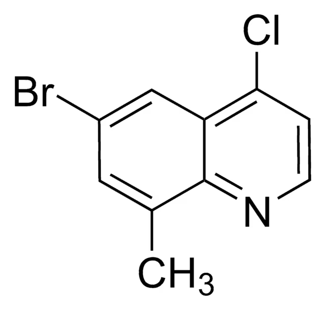 6-BROMO-7-CHLORO-8-METHYLQUINOLINE structure, CAS 1033202-16-2