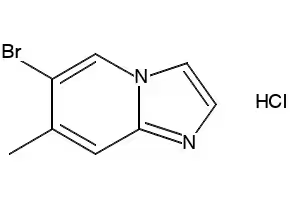 6-BROMO-7-METHYLIMIDAZO[1,2-A]PYRIDINE HYDROCHLORIDE structure, CAS 957035-22-2