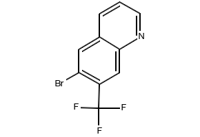 6-BROMO-8-(TRIFLUOROMETHYL)QUINOLINE structure, CAS 1065074-30-7