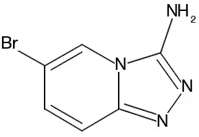 6-BROMO-N-ETHYL-[1,2,4]TRIAZOLO[4,3-A]PYRIDIN-3-AMINE structure, CAS 951884-90-5