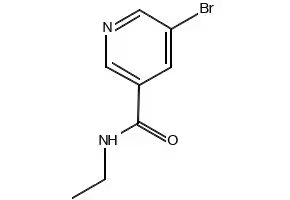 6-BROMO-N-ETHYLNICOTINAMIDE structure, CAS 951885-70-4